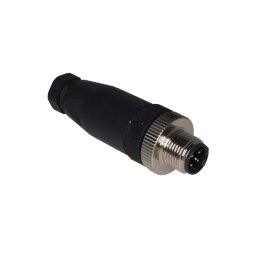 Industrijski M12 Konektor Muški 5-pinski - PG7, 4A, 250V (Za kabl)