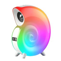STONA LED RGB PUNJIVA LAMPA SA BLUETOOTH ZVUČNIKOM ŠKOLJKA BELA PROSTO