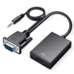Adapter Stars Solutions VGA na HDMI crni