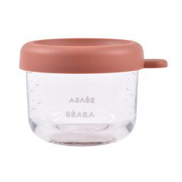 BEABA Staklena posuda 150 ml, terracotta