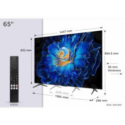 TCL 65C6KS/ MiniLED/ 65"/4K/ 60Hz/ Google TV/ crni Televizor ( 65C6KS )