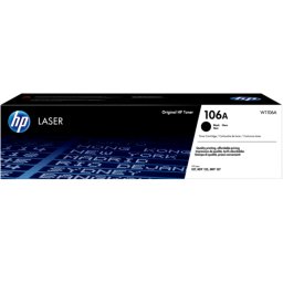 HP 106A Black Original Laser Toner Cartridge (W1106A)