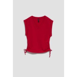 WOMEN'S TOP L-TS-4060 STRAWBERRY