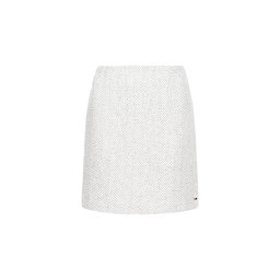 Tommy Hilfiger Skirt - WOOL BLEND HERRINGB SHORT SKIRT grey