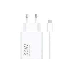 XIAOMI punjač Charging Combo 33W sa kablom Beli