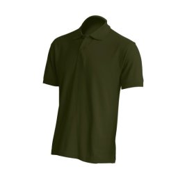 Jhk muška polo majica kratkih rukava, tamno zelena veličina m ( pora210fgm )