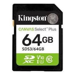 Kingston Canvas Select Plus SDS3/64GB Memorija SD 64GB ( 0001410761 )