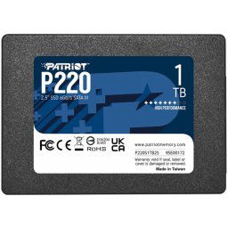 Patriot SSD 2.5 SATA3 1TB P220 550MBs, 500MBs P220S1TB25