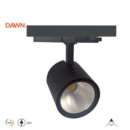 DAWN LED REFLEKTOR ŠINSKI XS-22 22W 3000K CRNI TROFAZNI