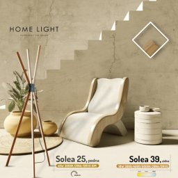 SOLEA 39 ZIDNA LAMPA 18W 3000/4000/6000K CRNA/DRVO