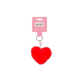 ENSO FLUFFY CHARMS dečiji privezak - crvena