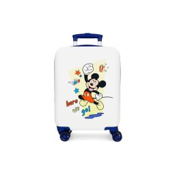 MICKEY HERE WE GO dečiji kofer 50 cm - bela