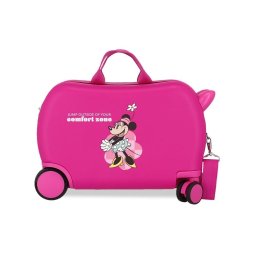 MINNIE COMFORT ZONE dečiji kofer na točkićima - pink
