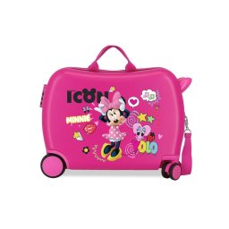 MINNIE LOVE dečiji kofer na točkićima - pink