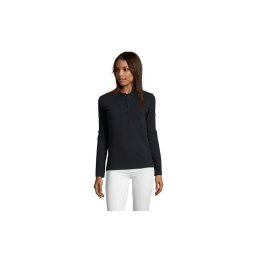 PODIUM ženska polo majica sa dugim rukavima - teget, XL