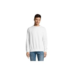 NEW SUPREME unisex dukserica - bela, XL