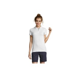 PATRIOT WOMEN ženska polo majica sa kratkim rukavima - bela/crvena, XL