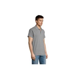 SUMMER II muška polo majica sa kratkim rukavima - grey melange, M