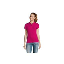 PASSION ženska polo majica sa kratkim rukavima - fuchsia, XXL