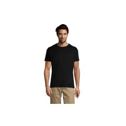 REGENT unisex majica sa kratkim rukavima - crna, S
