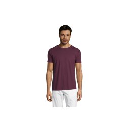 REGENT unisex majica sa kratkim rukavima - bordo, M