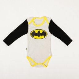 Bodi dug rukav batman sivi.80 ( 2380-B122.80 )