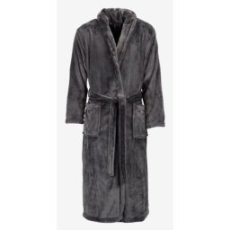Bade mantil mikro XXL/XXXL asfalt siva