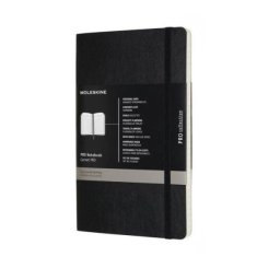 Rokovnik Moleskine Pro black meki povez LG