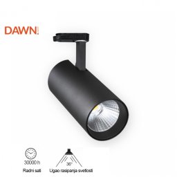 LED REFLEKTOR ŠINSKI JM-4069 20W 4000K 36° CRNI TROFAZNI