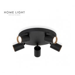 TALIA 85 SPOT LAMPA 5*GU10 CRNA