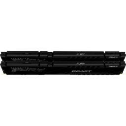 Kingston DIMM DDR5 64GB (2x32GB kit) 5200MT/s KF552C40BBAK2-64 fury beast RGB black memorija