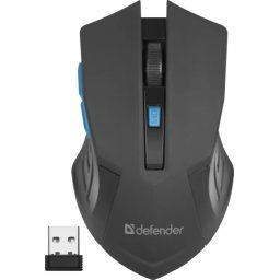 Defender Accura MM-275 1600 dpi plavo/crna Bežični miš