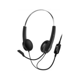 Genius HS-220U-Crne AI USB C Slušalice