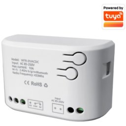 Smart prekidac, 1x beznaponski relej, WIFI+ RF