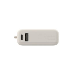 XIAOMI Power bank 10000mAh 33W integrisan kabl Type C bež BHR9333GL