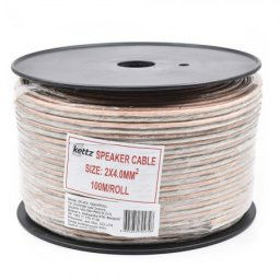 Kettz zvučnički kabl 2x4mm ZK-400 100m/ROL ( 000019 )