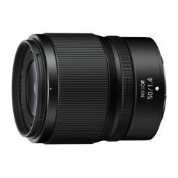 Nikon Z 50mm f/1.4 objektiv