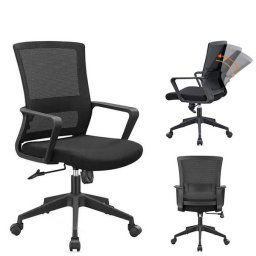 Office Elegante - Kancelarijska stolica Holbek od Mesh platna - Crna ( OE833 )