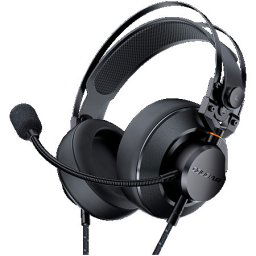 Cougar VM410 3H550P53B.0002 headset 53mm driver 9.7mm noise cancelling Mic PC adapter black ( CGR-P53B-550 )
