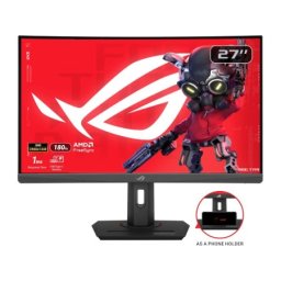 Asus ROG XG27WCS 27"/ VA,zakrivljen/ 2560x1440/ 180Hz/ 1msGtG/ HDMI,DP,USB C/ freesync/ crni Monitor ( 90LM09P1-B01370 )