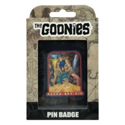 Fanattik The Goonies 40th Anniversary Never Say Die Pin Badge ( 070940 )