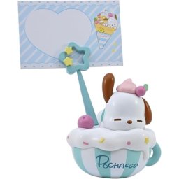 YuMe Toys Hello Kitty and Friends - Memo Stand Party Time Series - Pochacoo ( 070996 )