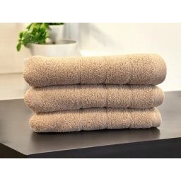 Peškir Bordura 50x100cm 550g/m2 Kapućino boja Indy ( VLK000665-kapucinobojaindy )