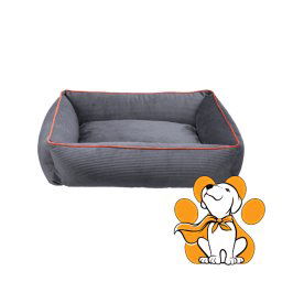 Trixie Bed Romy 75x60cm, Udoban Sivi Krevet Za Pse Srednje Veličine