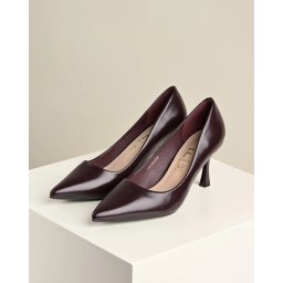 Salonke na štiklu L242559 bordo