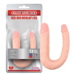 Dupli dildo 33cm Ballsy Super Cock
