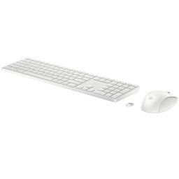 HP tastatura+miš 650bežični set/4R016AA/SRB/ bela ( 4R016AA#BED )