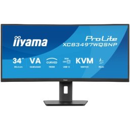 Iiyama XCB3497WQSNP-B1 UW Curved VA-panel 120Hz monitor 34