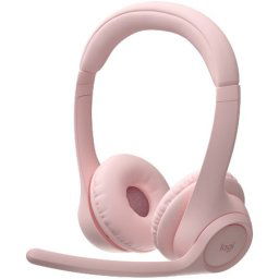 Logitech emea28-935 headset - zone 300 - rose - bt ( 981-001412 )