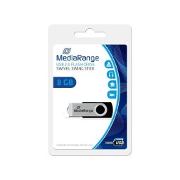 MEDIARANGE GERMANY 8GB FLEXY DRIVE MR908-2.0-SWIVEL